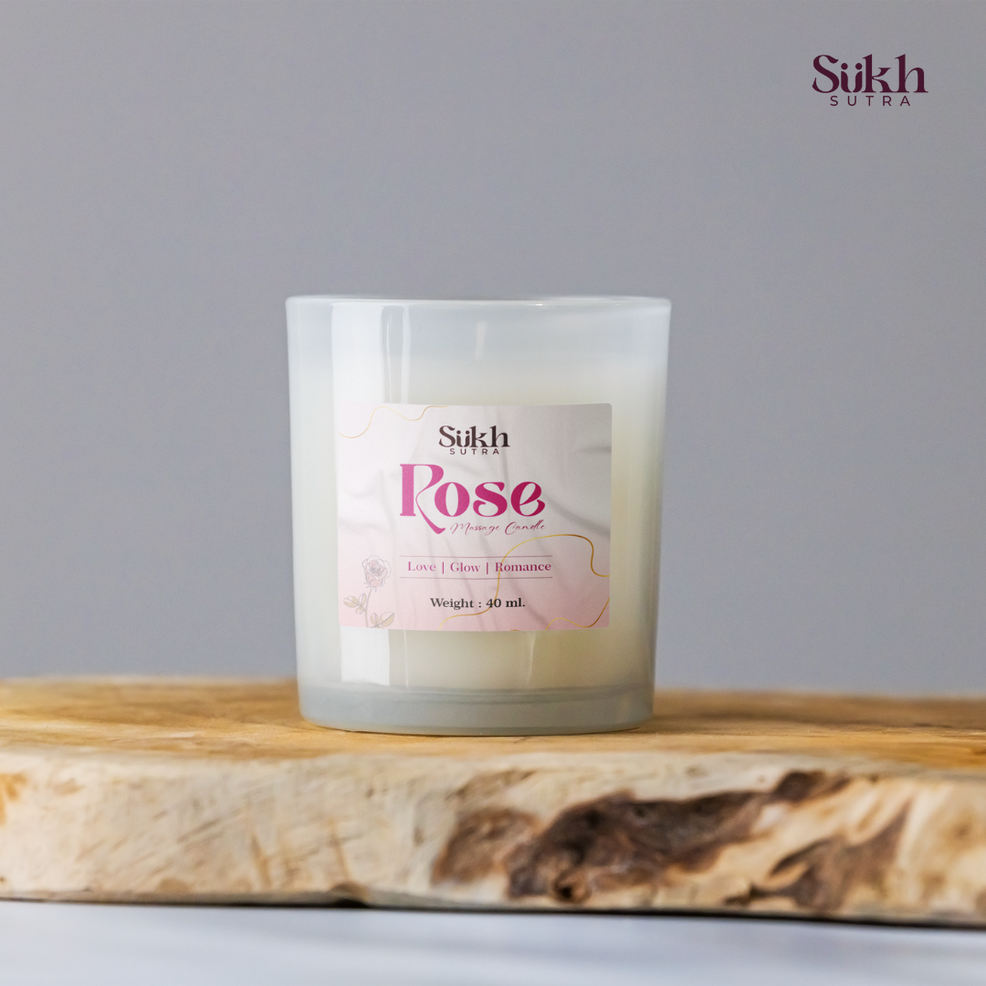 Rose Massage Candle — 40ml